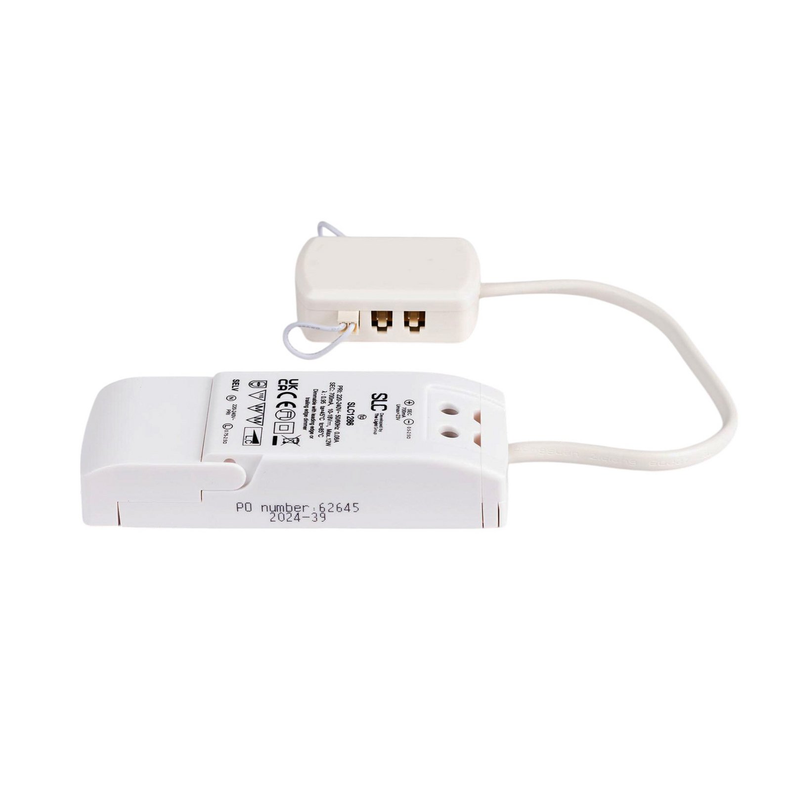 SLC LED driver MiniOne, 10 - 18 V DC, 700 mA, 7 - 12 W, dimmable