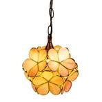 5LL-6093 hanging light in a Tiffany style, pink