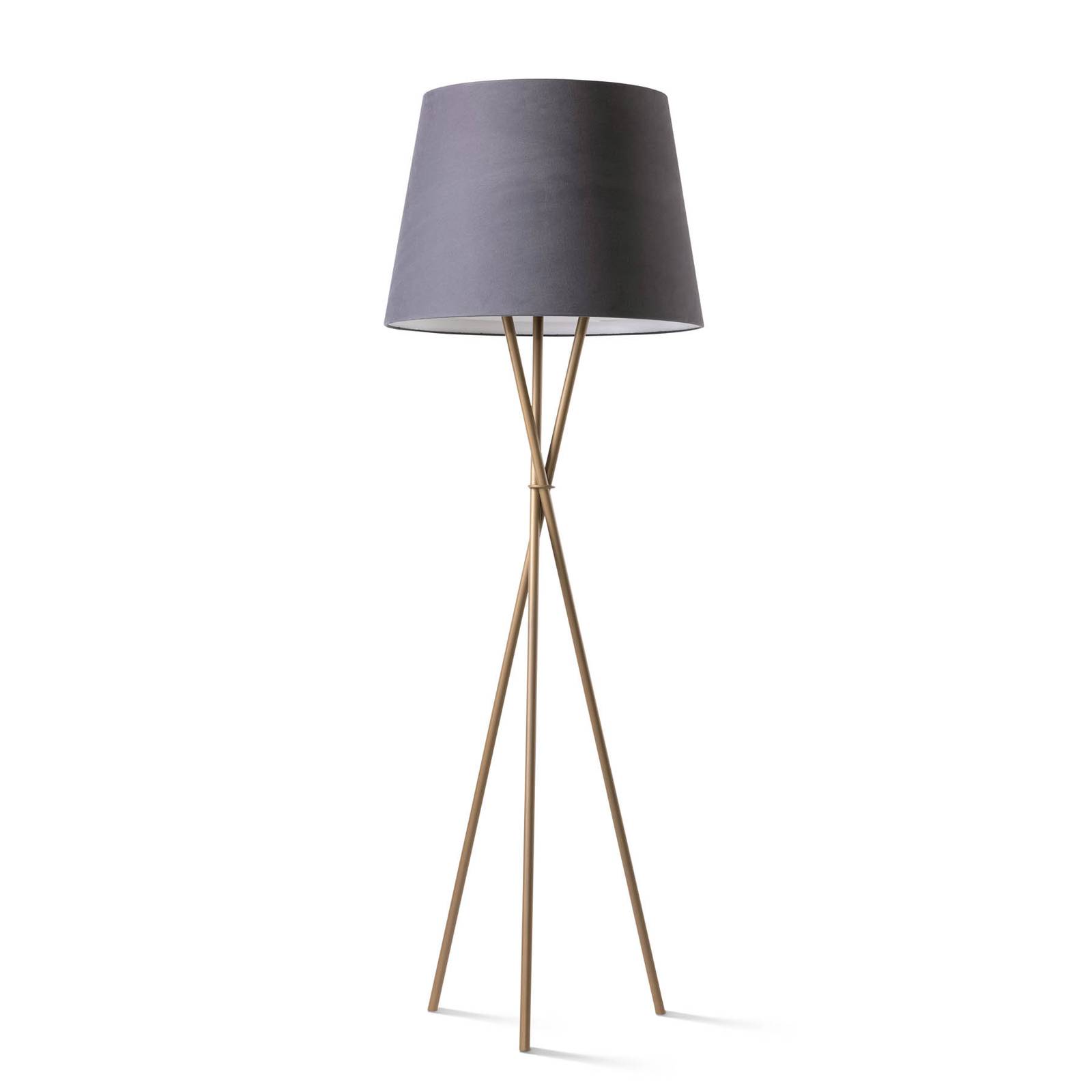 Image of Ozonos Hailey AC-1 Plus lampadaire LED doré/gris 