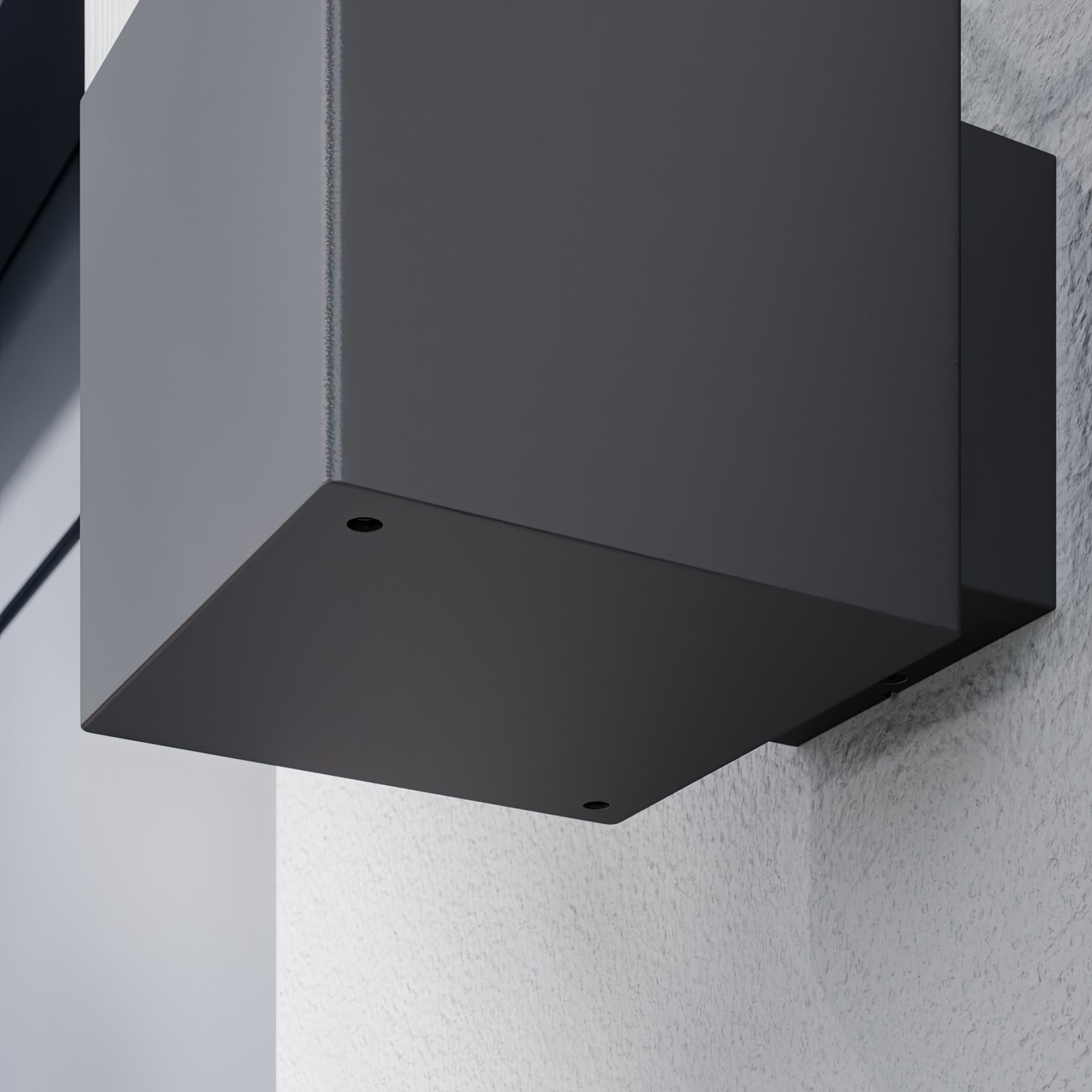Keke Außenwandleuchte Graphite - Lucande