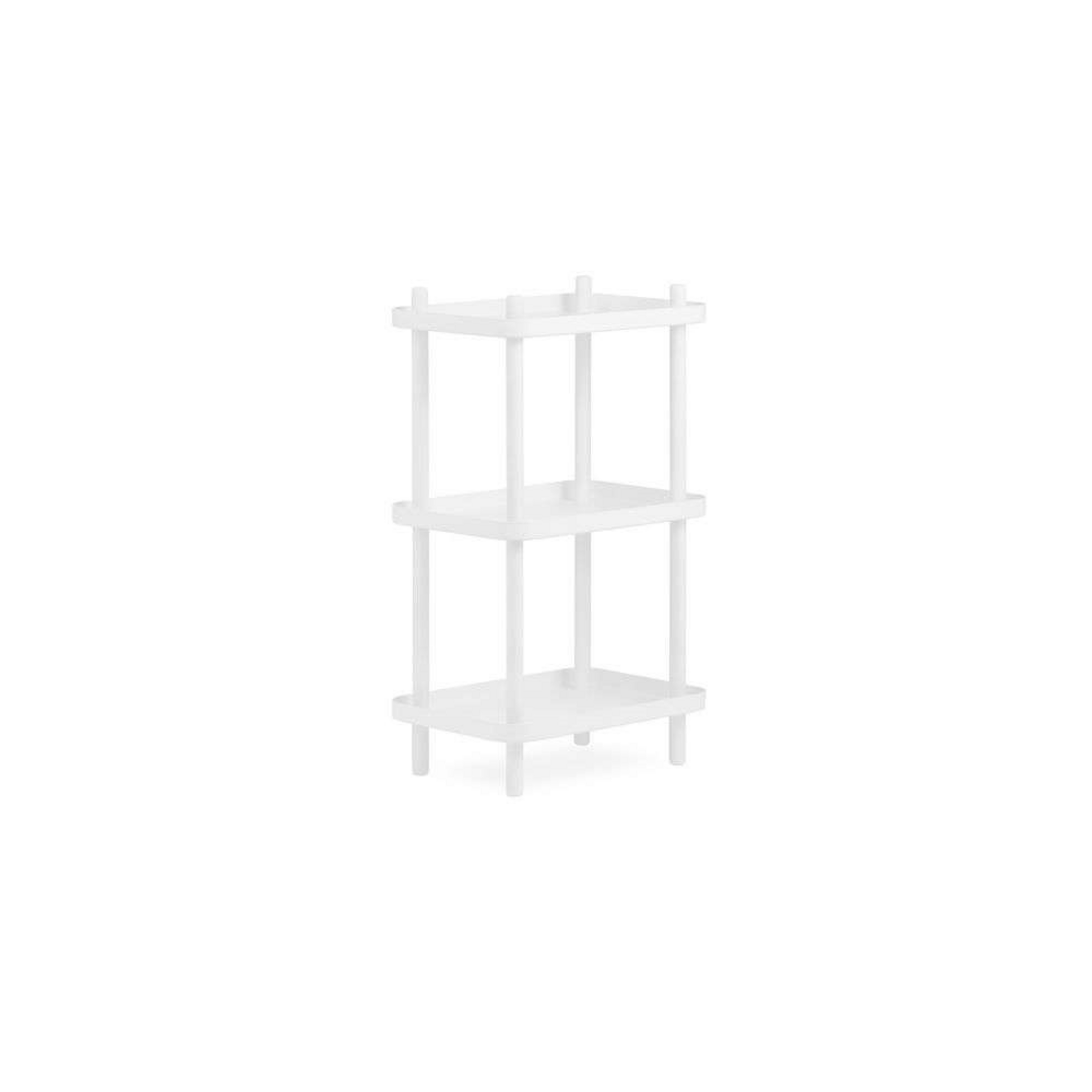 Block Shelf White/White - Normann Copenhagen