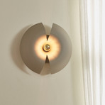 AYTM Wandleuchte Cycnus, Stecker, Aluminium, E27