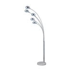 Sarinio Lámpara de Pie Chrome/Marble - Lindby