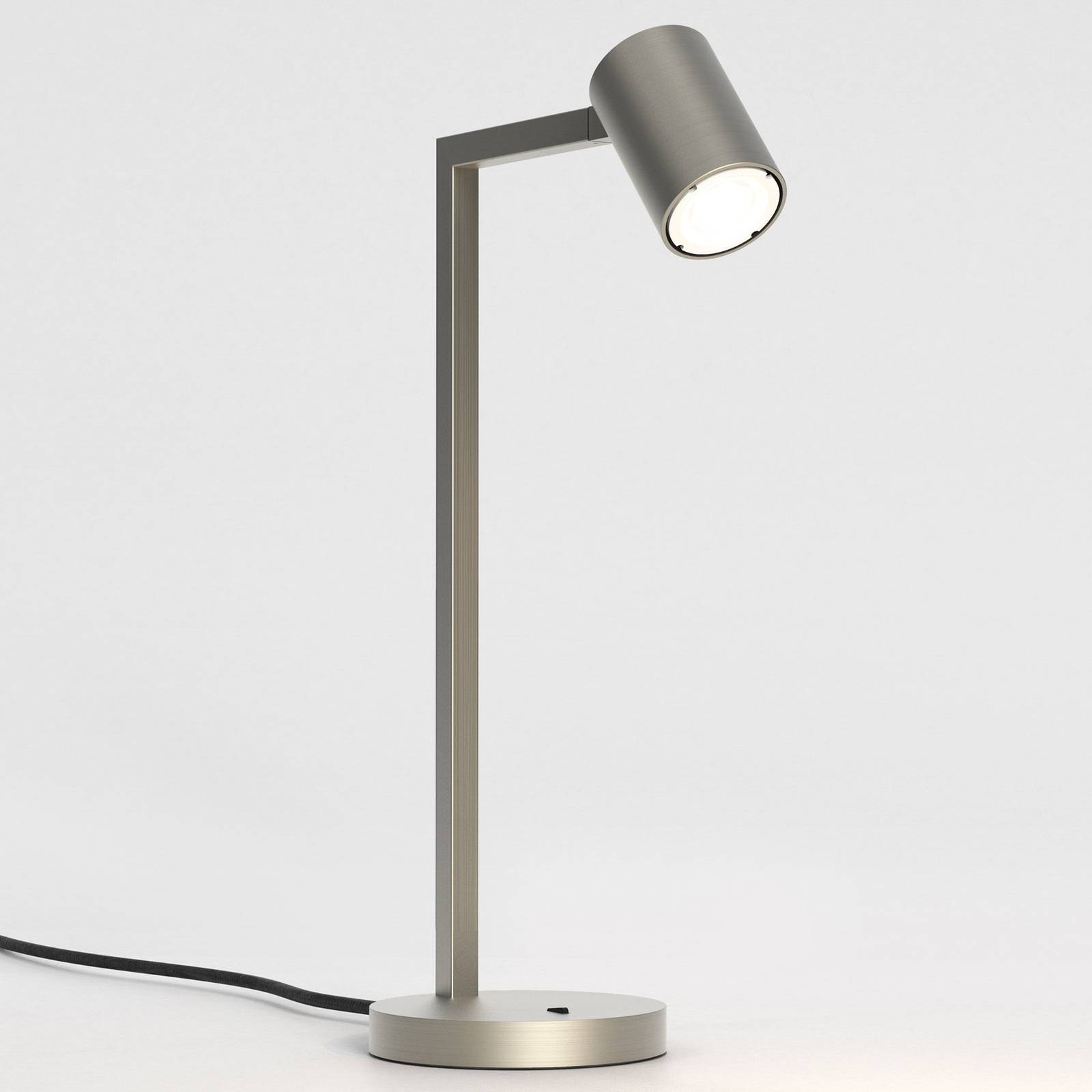 Astro Ascoli lampe à poser nickel mat