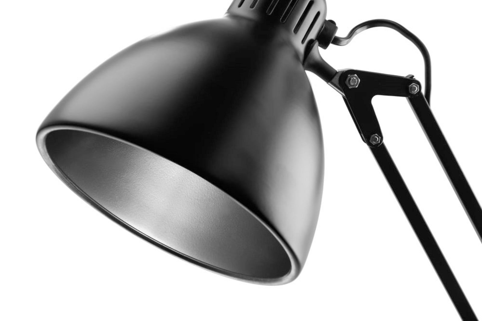 Archi T1 Junior Bordlampe Mat Black NORDIC LIVING - Kontor / arbejdsværelse - Aluminium billede