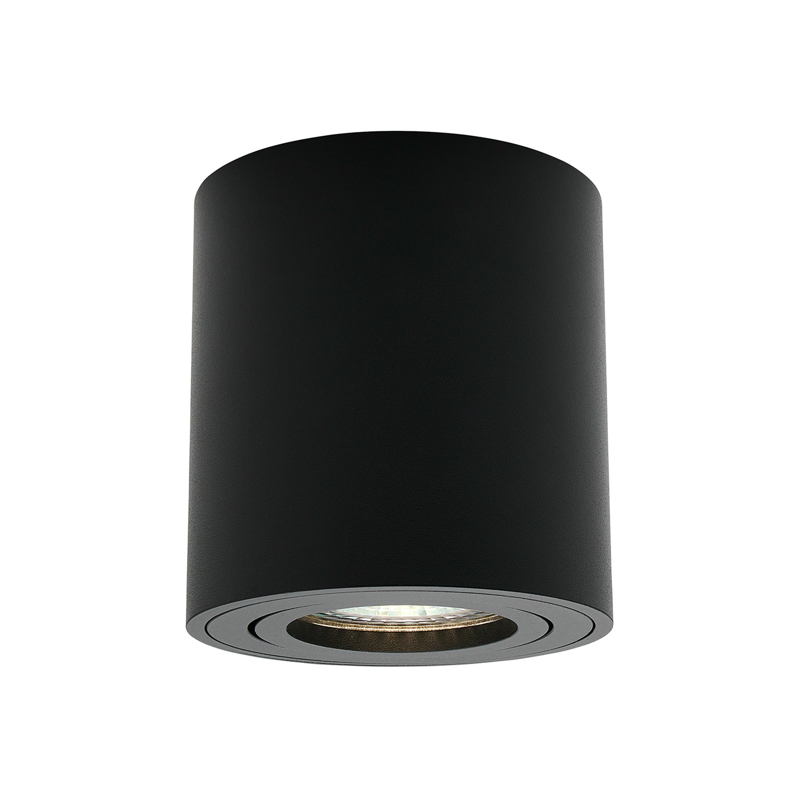 Sabonis Felületi lámpa, GU10, alumínium, fekete