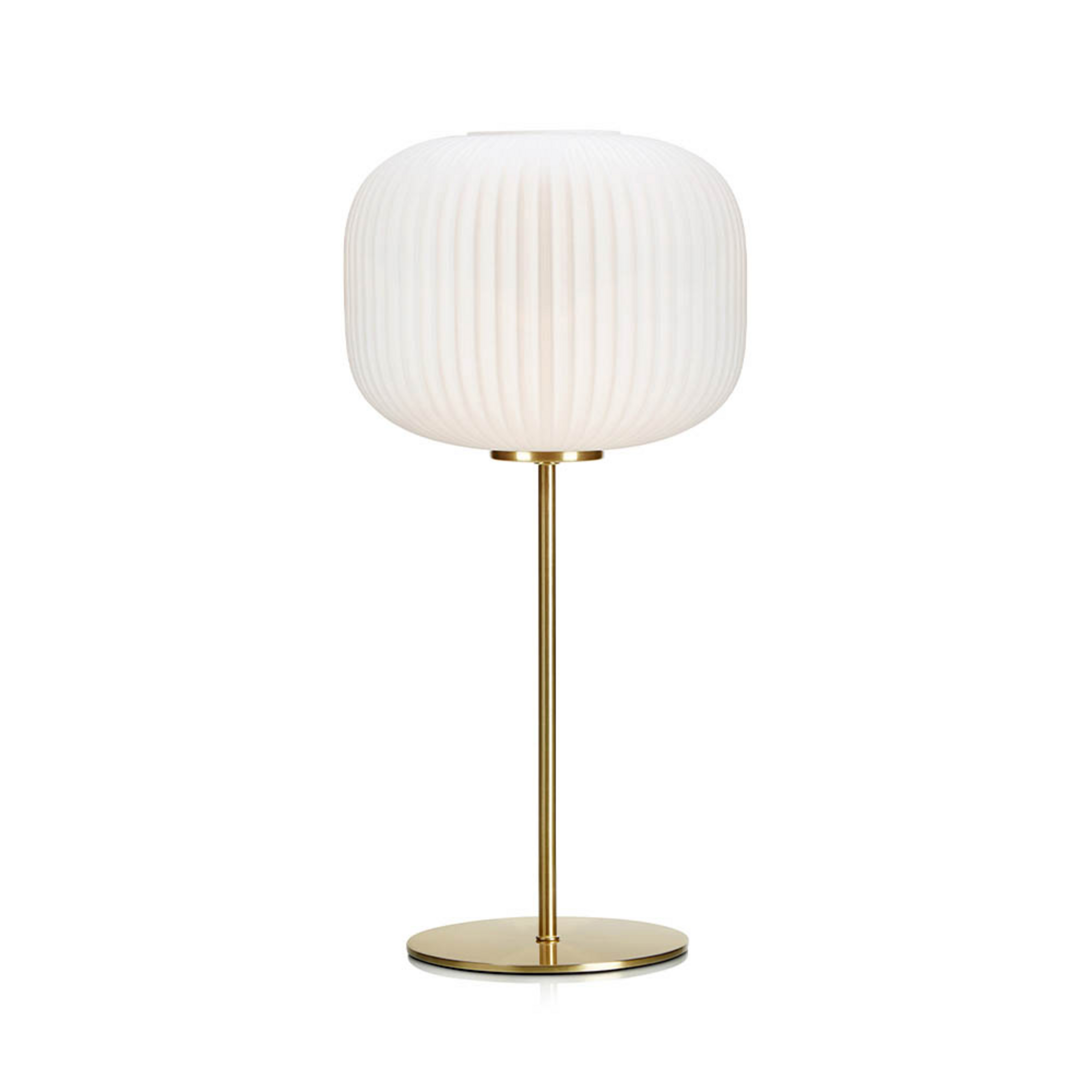 Sober Bordlampe Brushed Brass/White - Markslöjd