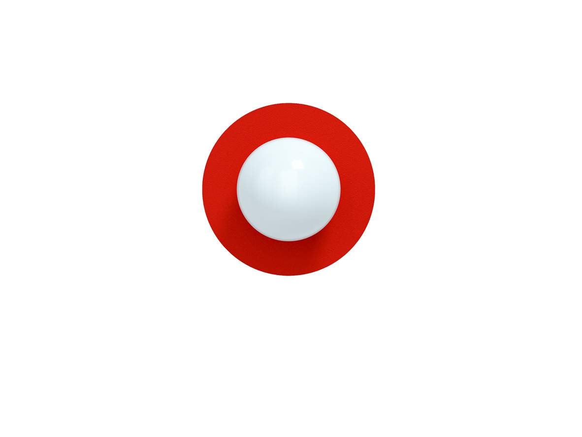 Candy Little Circle 360 S Wall Light, Red - Swedish Ninja