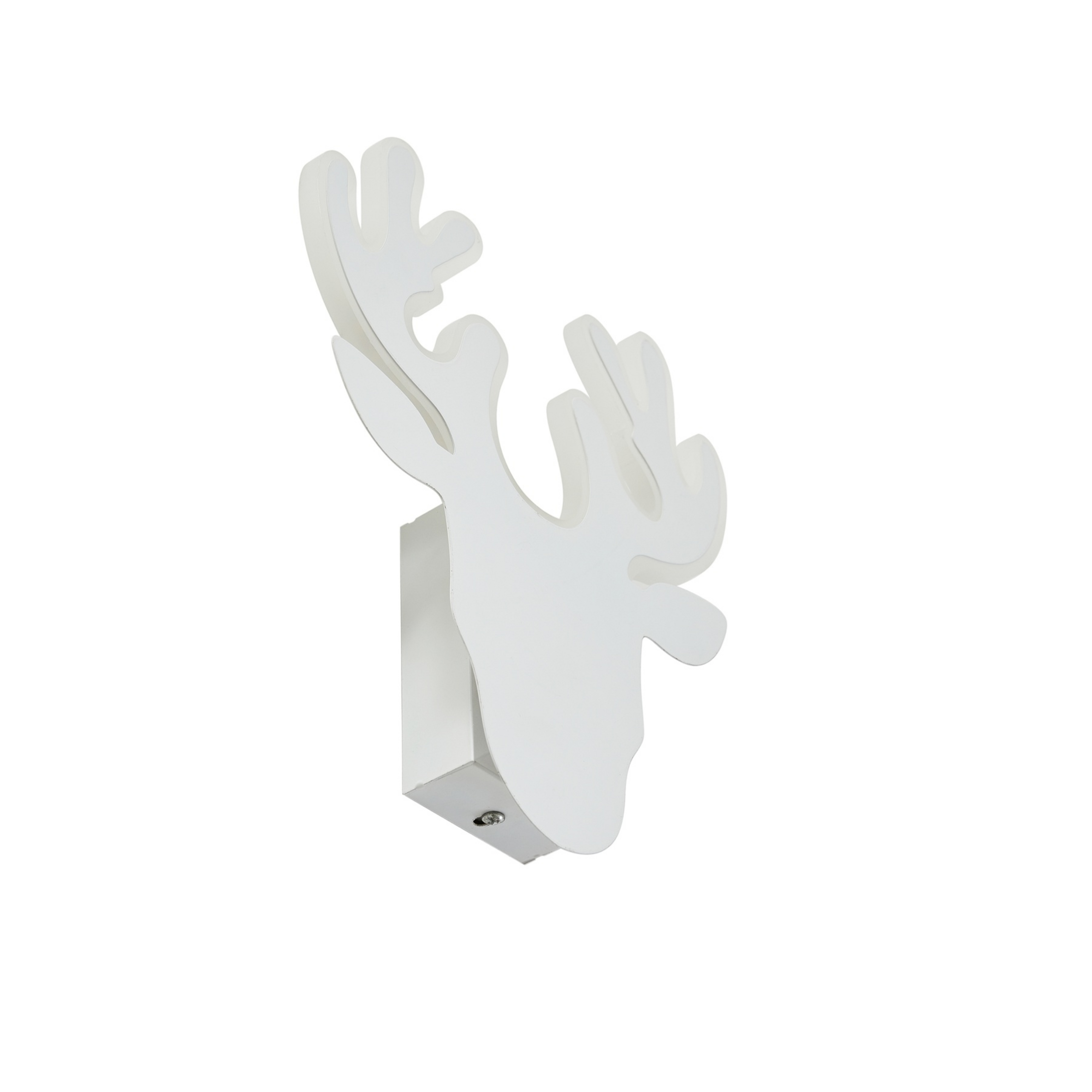 Hirvi LED Applique Murale Blanc - Lindby