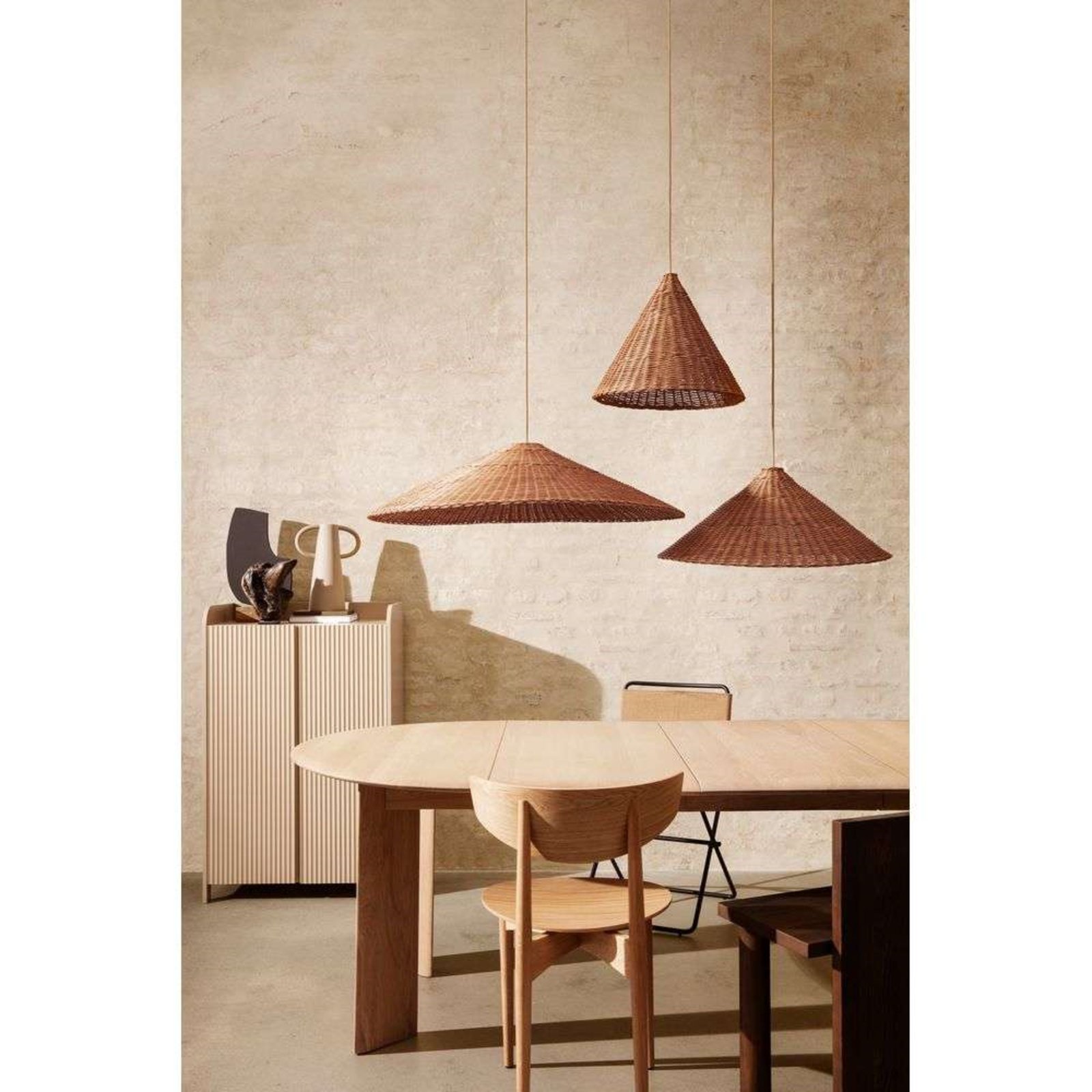 Dou Abajur Ø68 Natural - Ferm Living