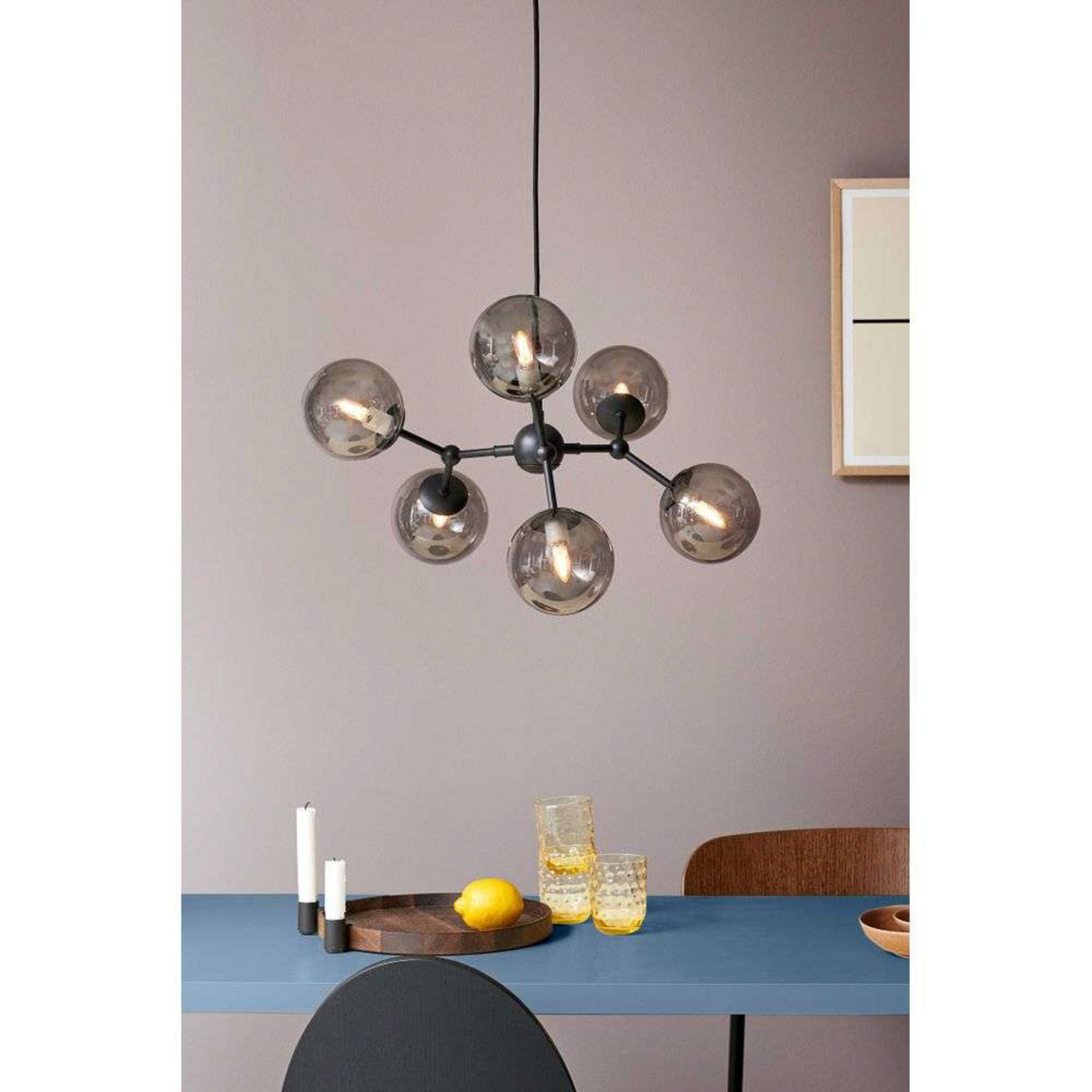 Atom Candeeiro Suspenso Large Antique Brass - Halo Design