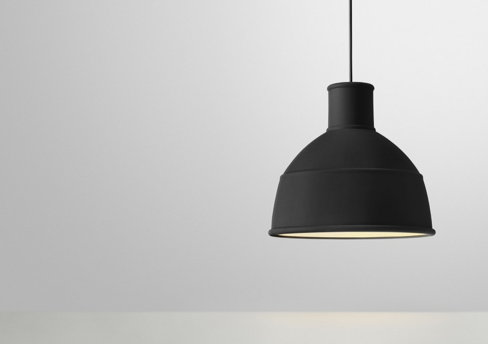 Unfold Závěsná Lampa Black - Muuto