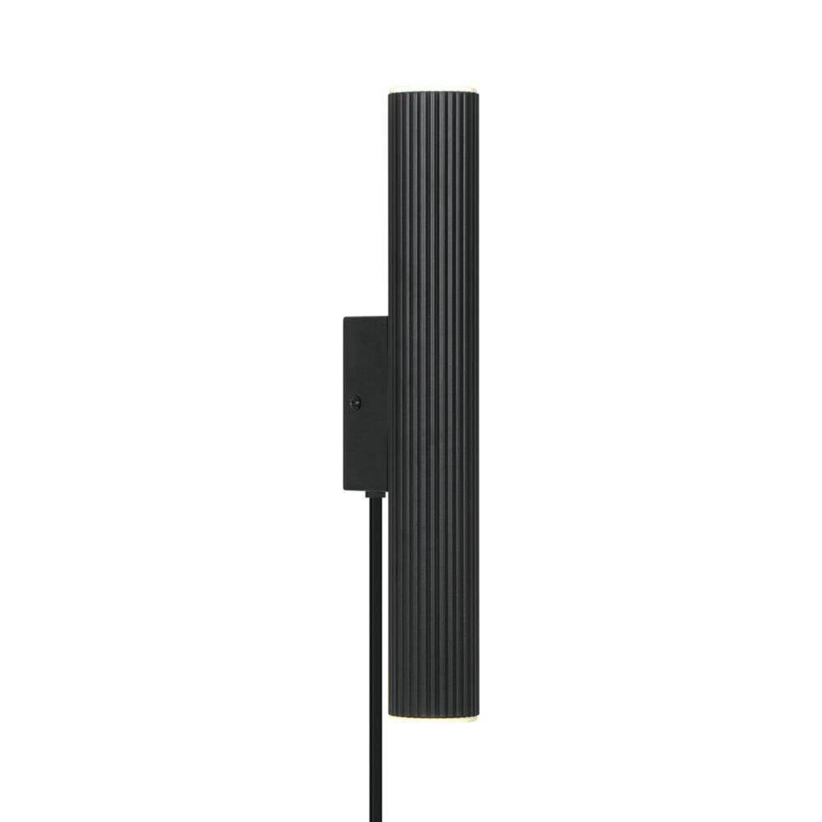 Vico V&auml;gglampa Long Svart Nordlux - Aluminium