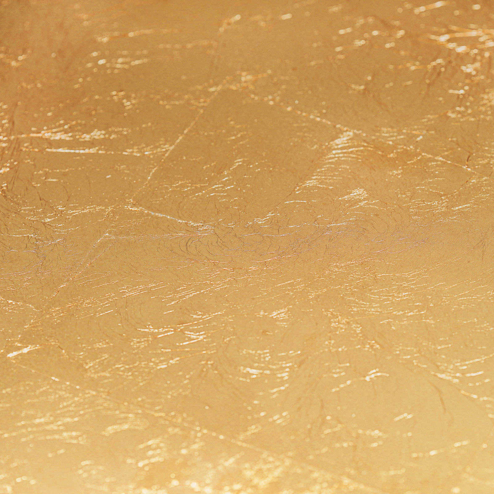 Nástenné svietidlo Escale Blade LED, zlatý list, Ø 95 cm