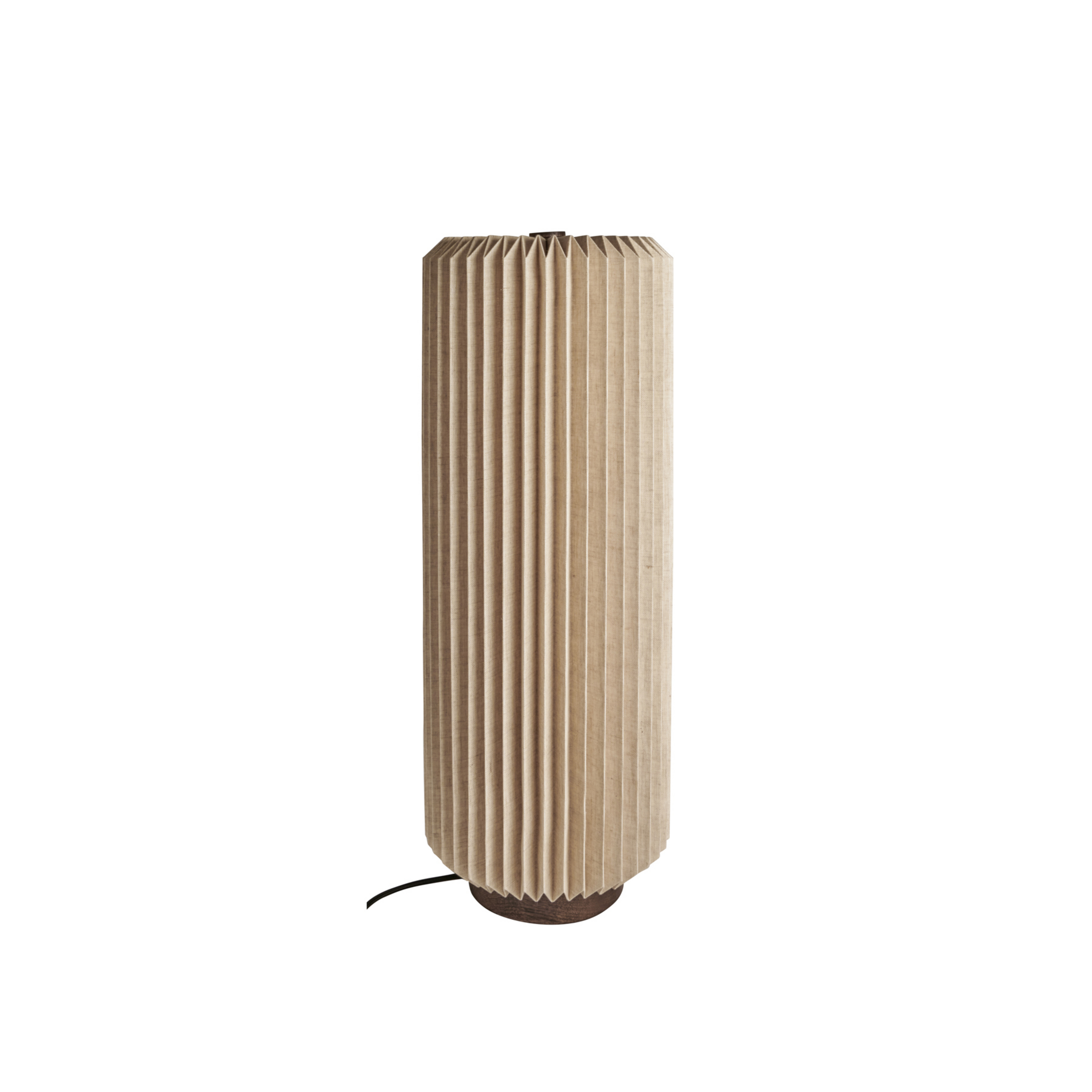 Lampe sur pied Alba, lin, naturel, hauteur 72 cm - Watt & Veke