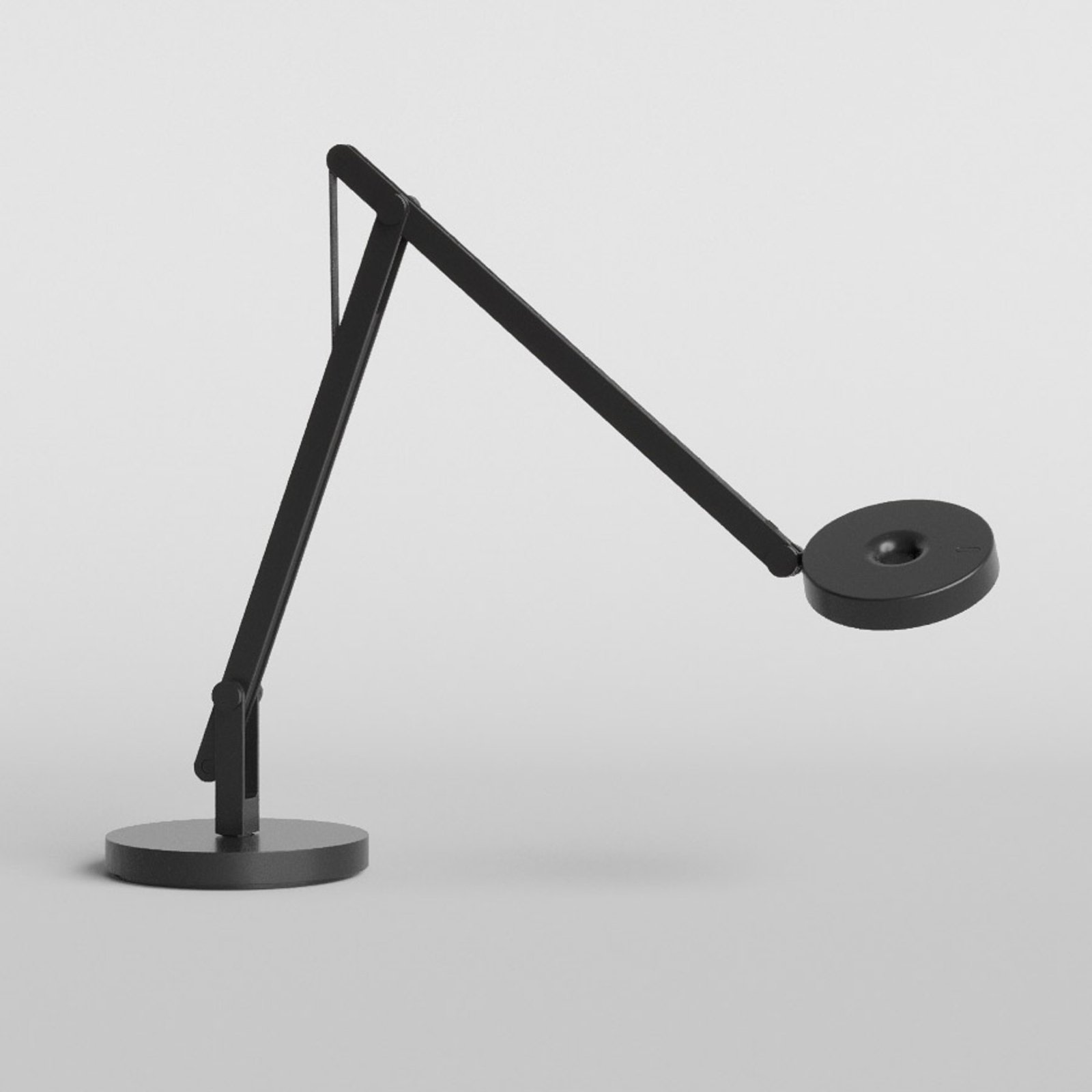 String T1 Mini Tischleuchte DTW Matt Black/Black - Rotaliana
