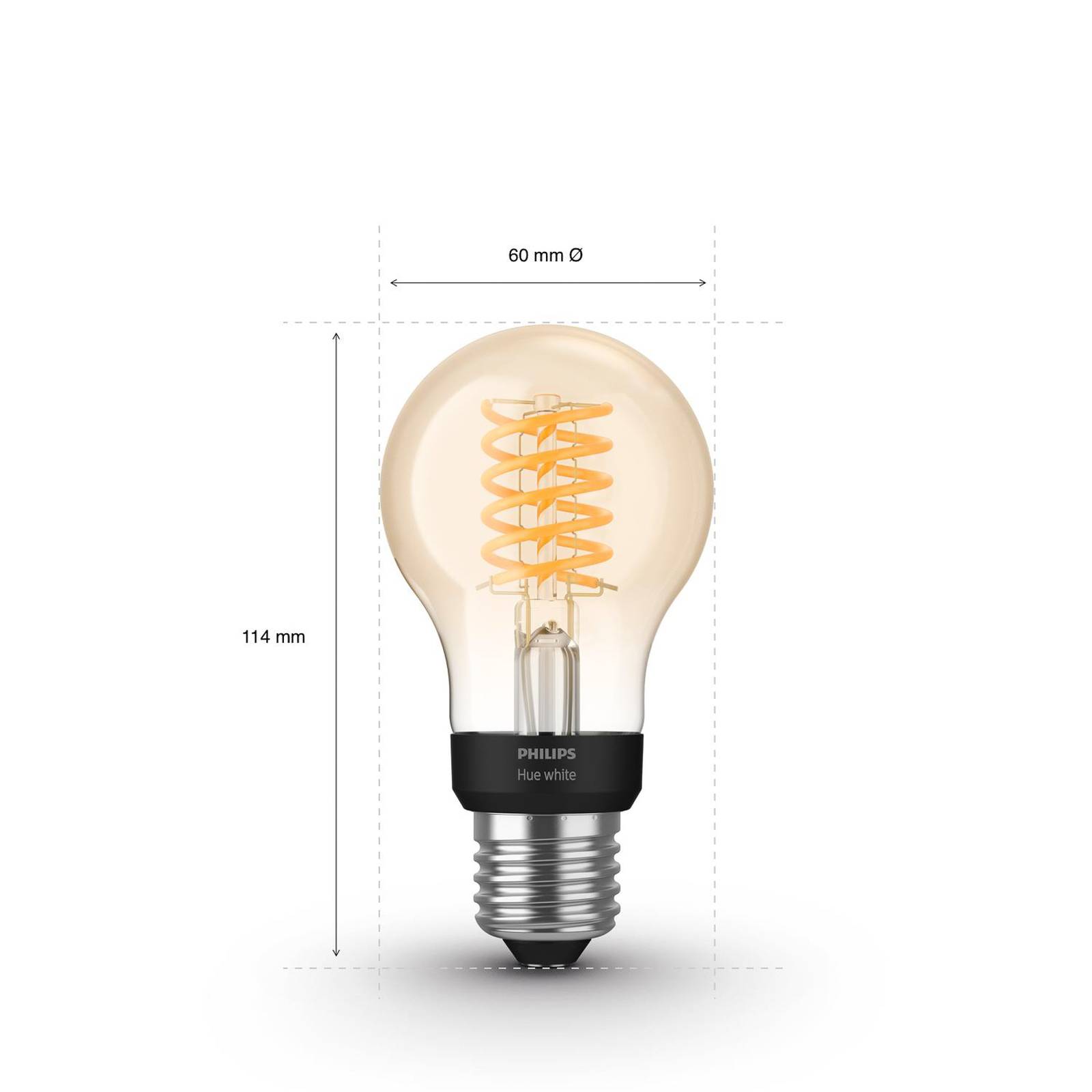 Philips Hue White 7 W E27 filament bulb Classic - dimmable