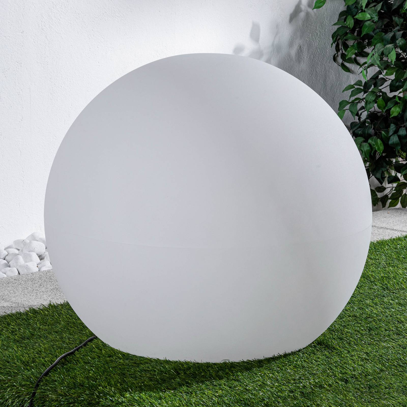 Euluna Luminaire décoratif d'extérieur Cumulus XL, sphère, Ø 80 cm