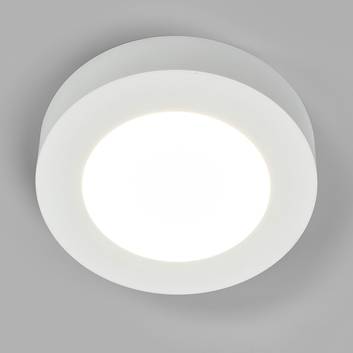 LED-taklampe Marlo, hvit, 4 000 K rund 18,2cm