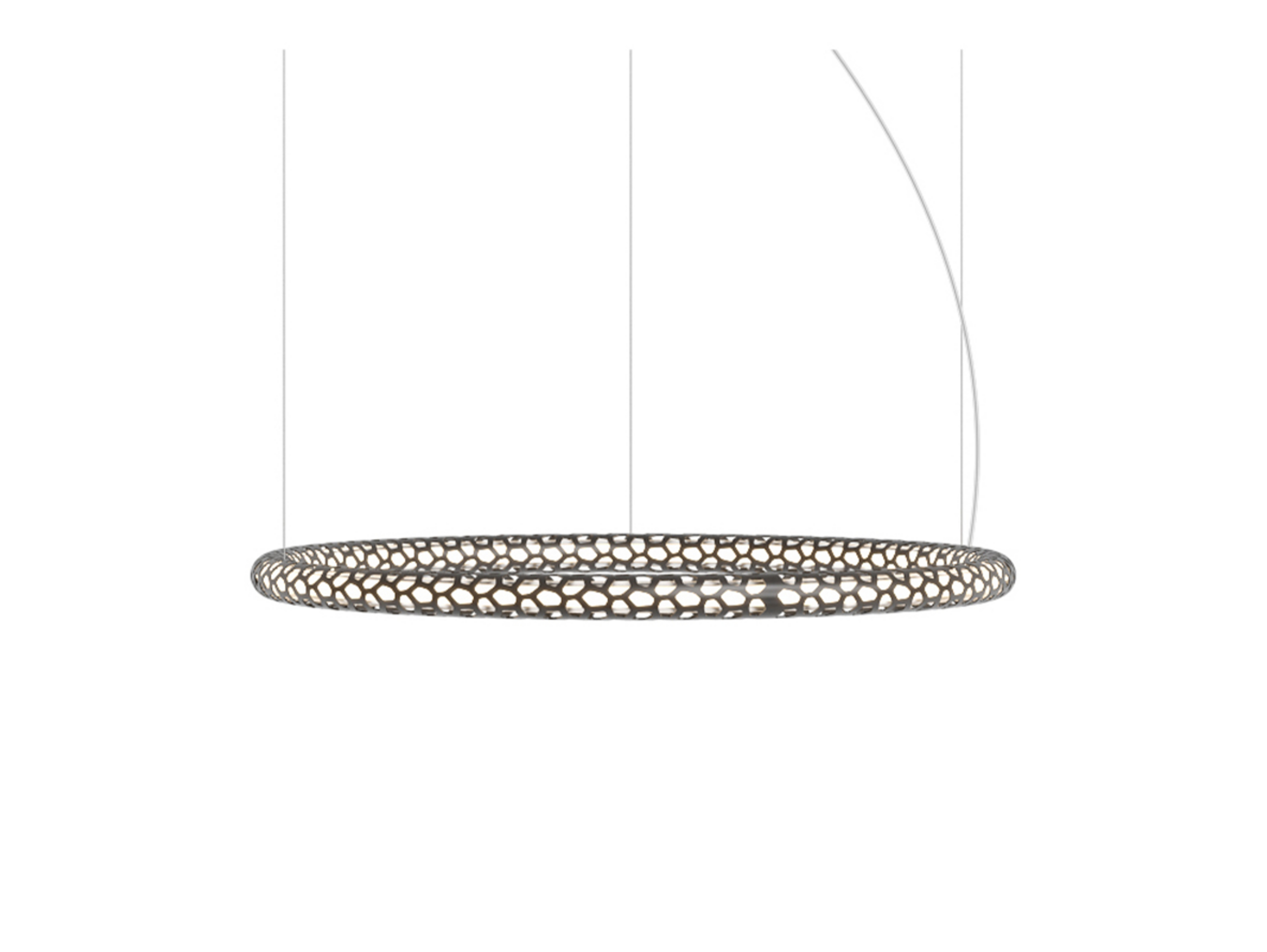 Squiggle H1 Hanglamp 2700K Matt Black - Rotaliana