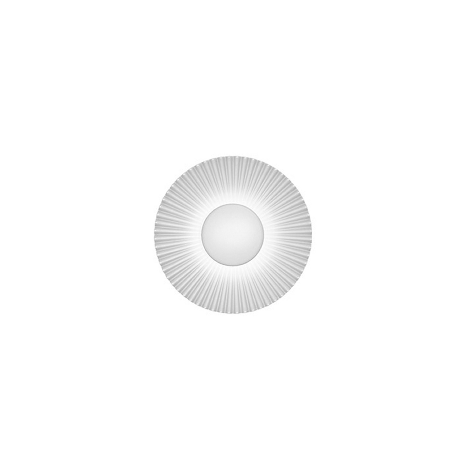 LED sieninis šviestuvas „Shelley“, baltas, Ø 16 cm, metalinis LED sieninis šviestuvas „Shelley“, baltas, Ø 16 cm, metalinis