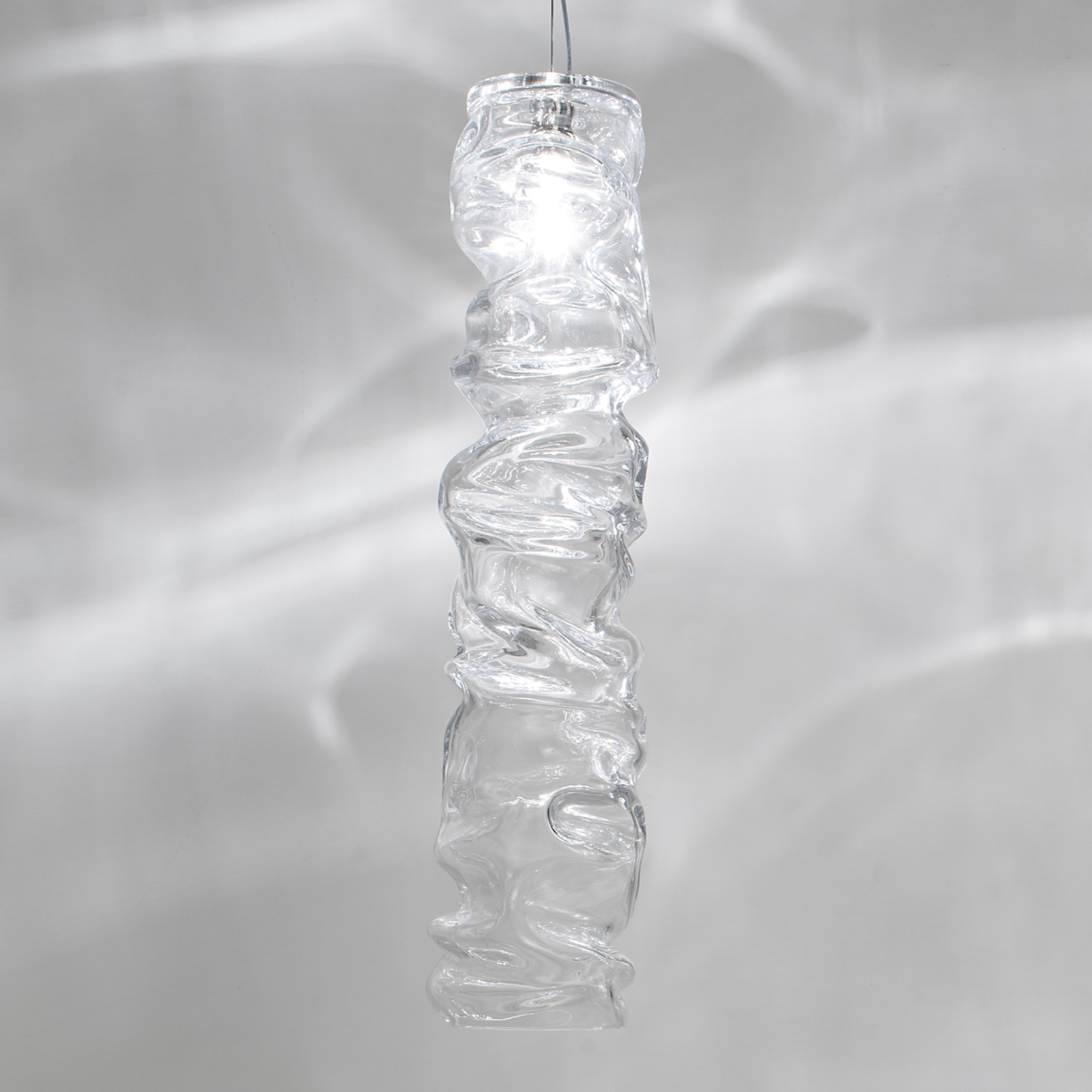 Shar-Pei hanglamp van lood kristalglas