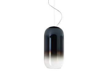 Gople Lampada a Sospensione Blue Sapphire/Nero - Artemide