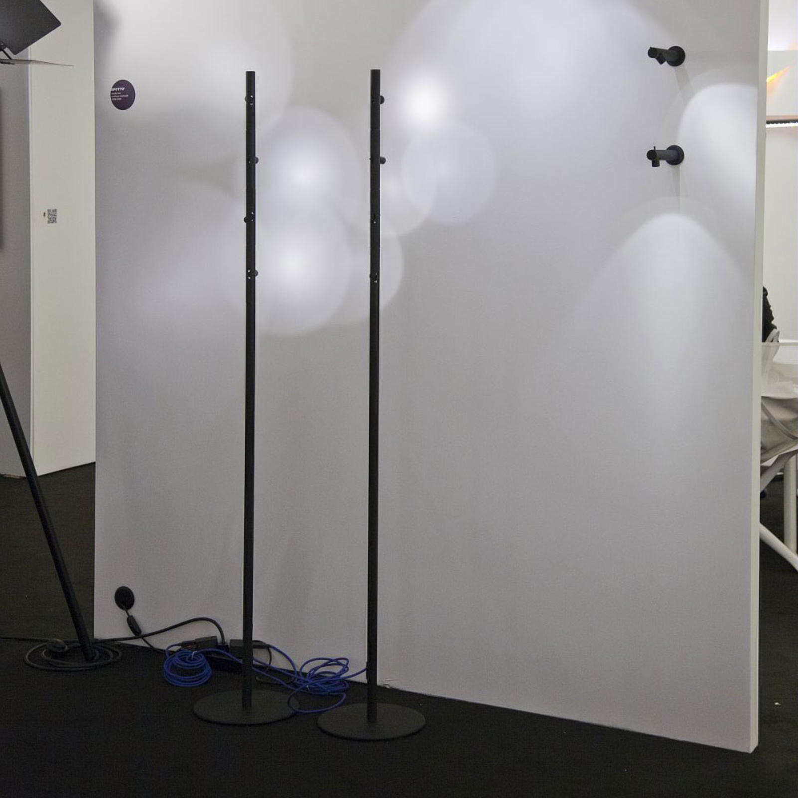 Martinelli Luce Colibrì LED-põrandavalgusti 4 valgustiga