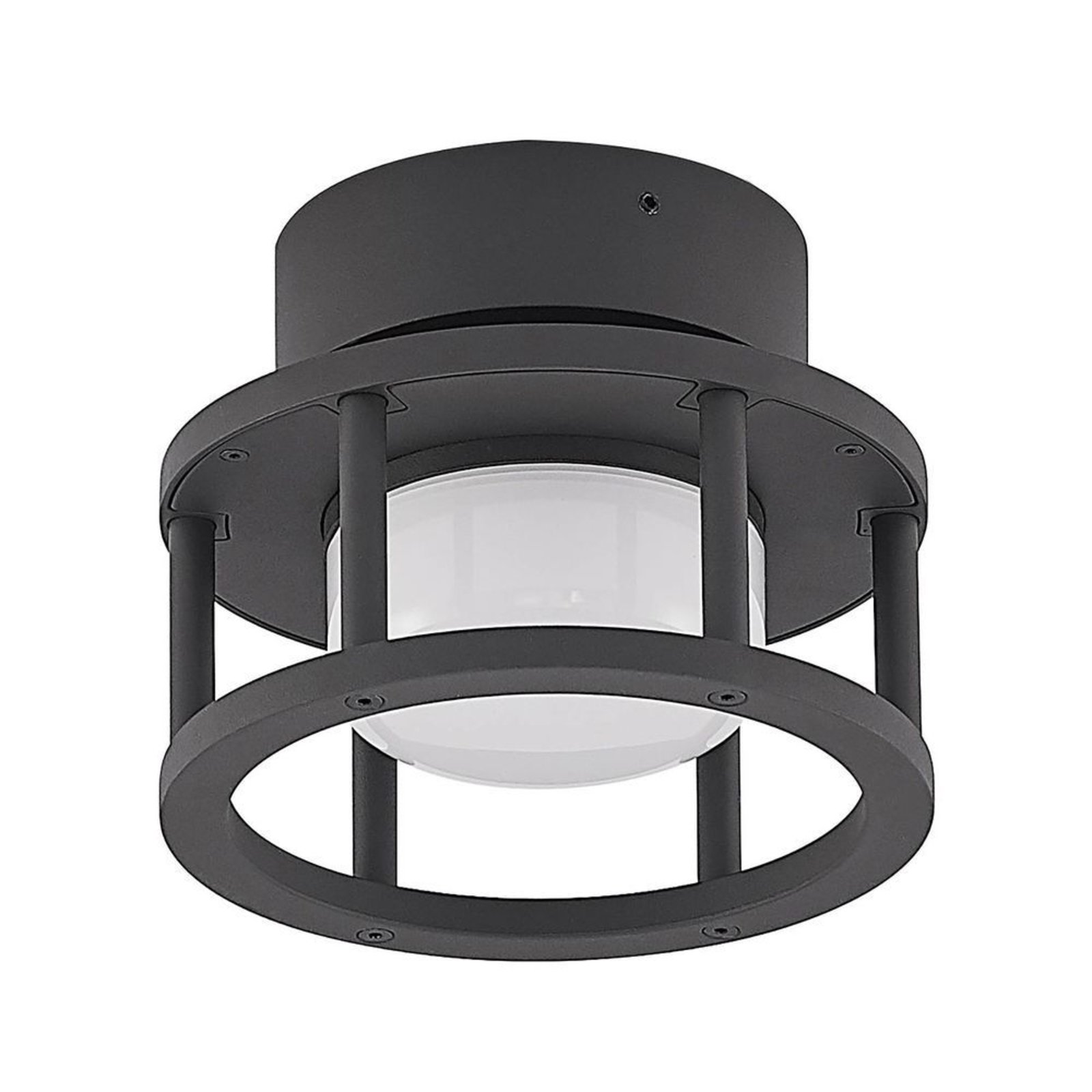 Berenike Outdoor Ceiling Lamp Dark Grey - Lucande