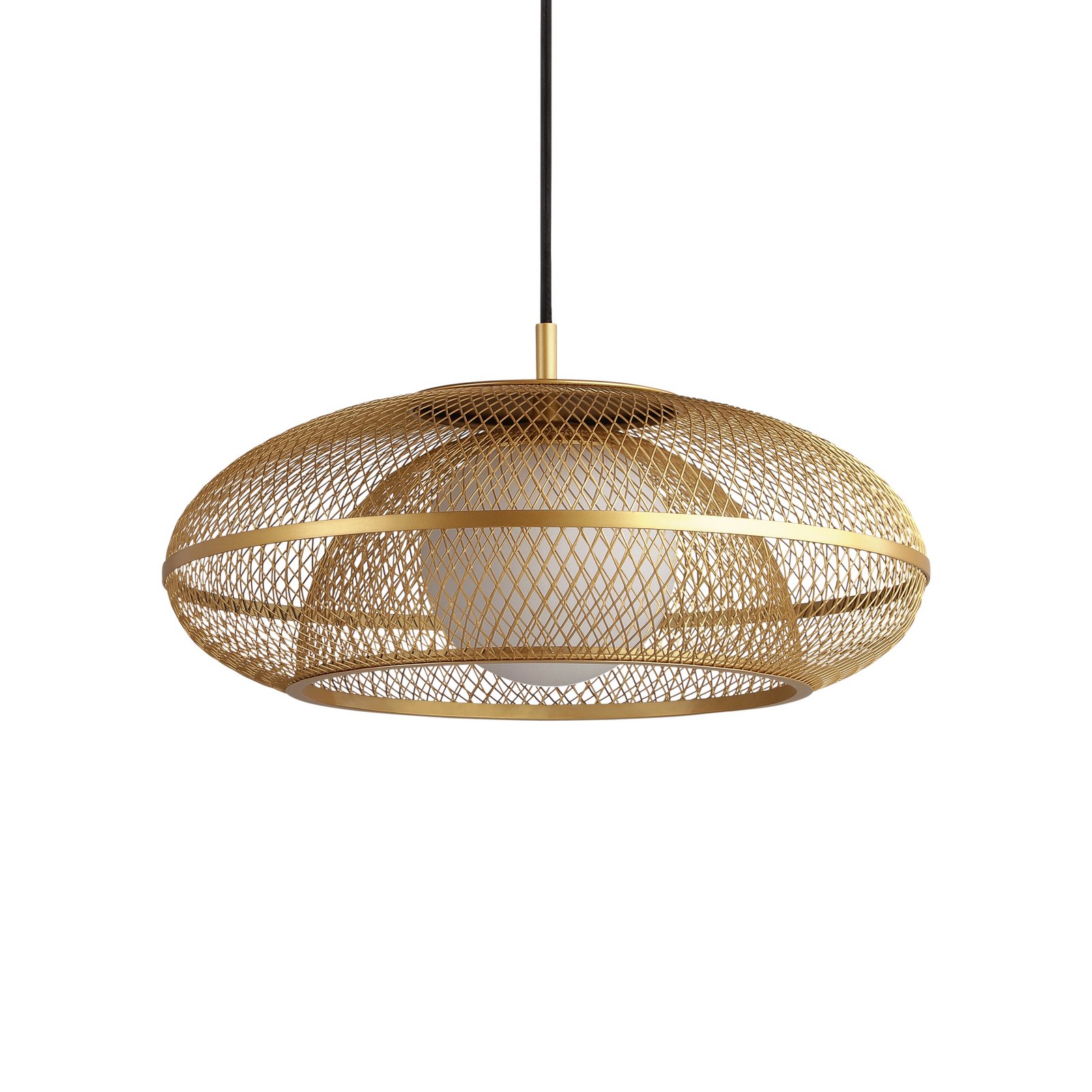 Lampada a sospensione UMAGE Faraday Medium, color ottone, Ø 45 cm