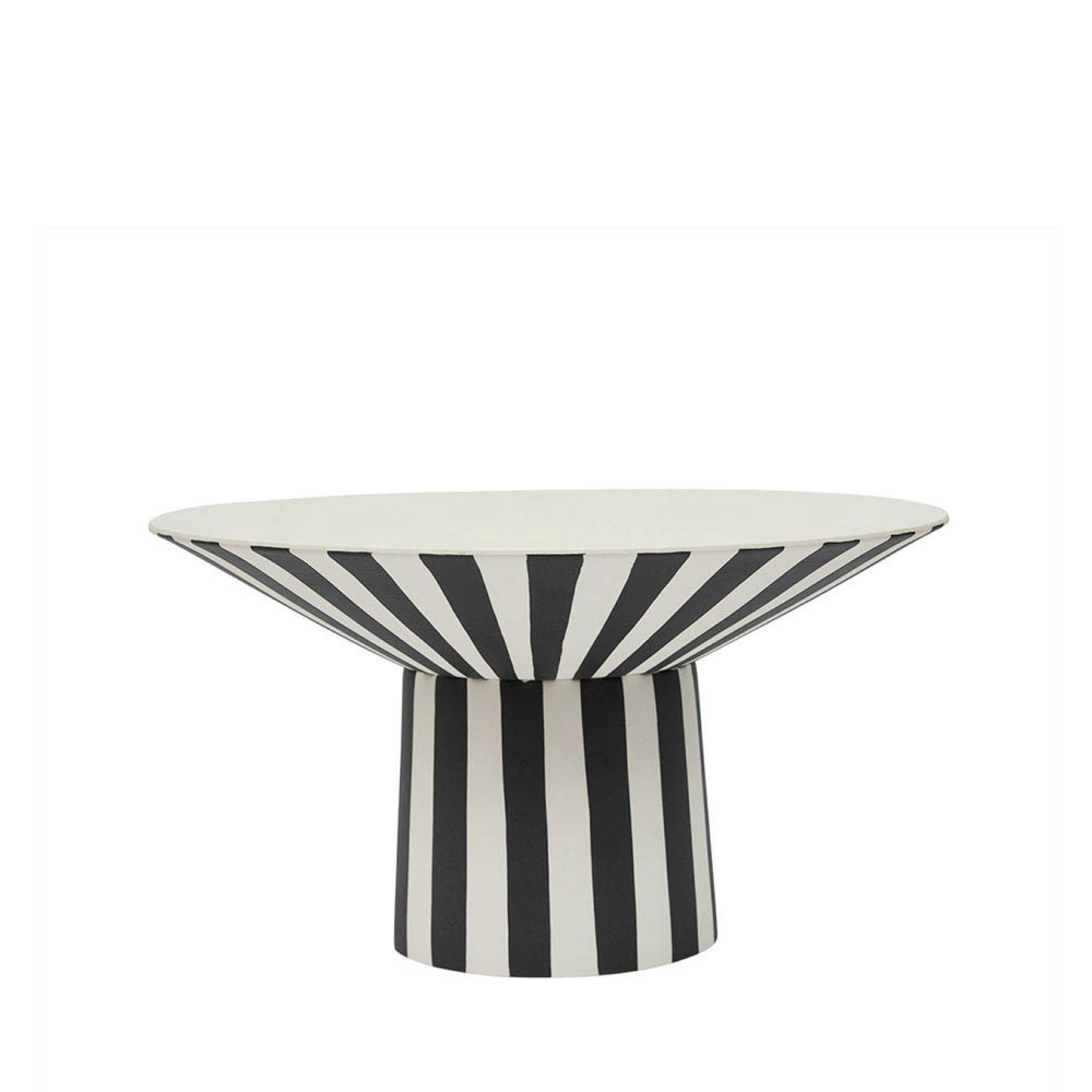 Toppu Centerpiece hoch weiß/schwarz - OYOY Living Design