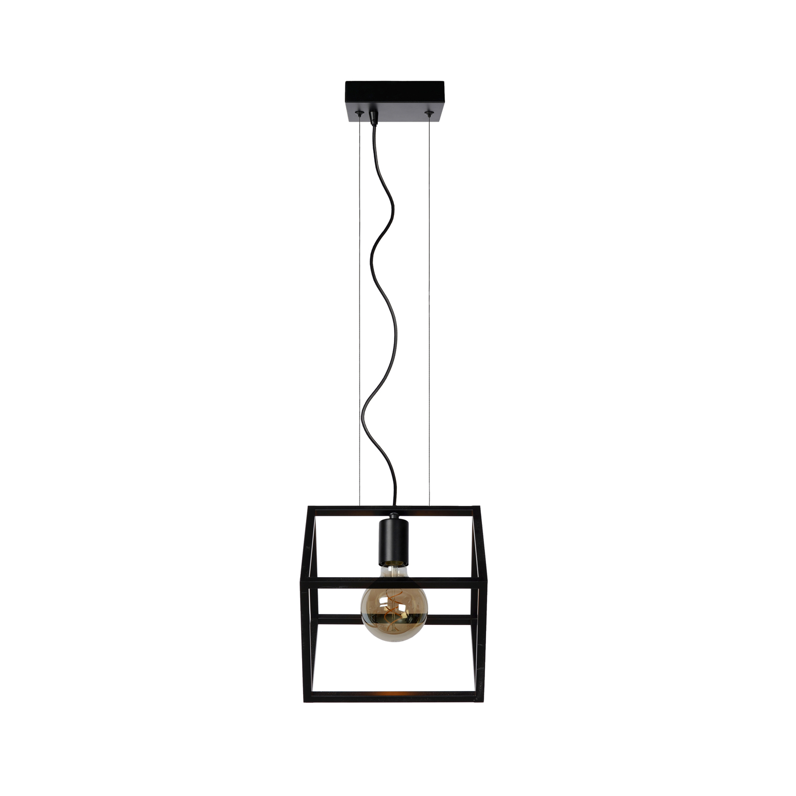 Lampada a sospensione Fabian di metallo, 1 luce