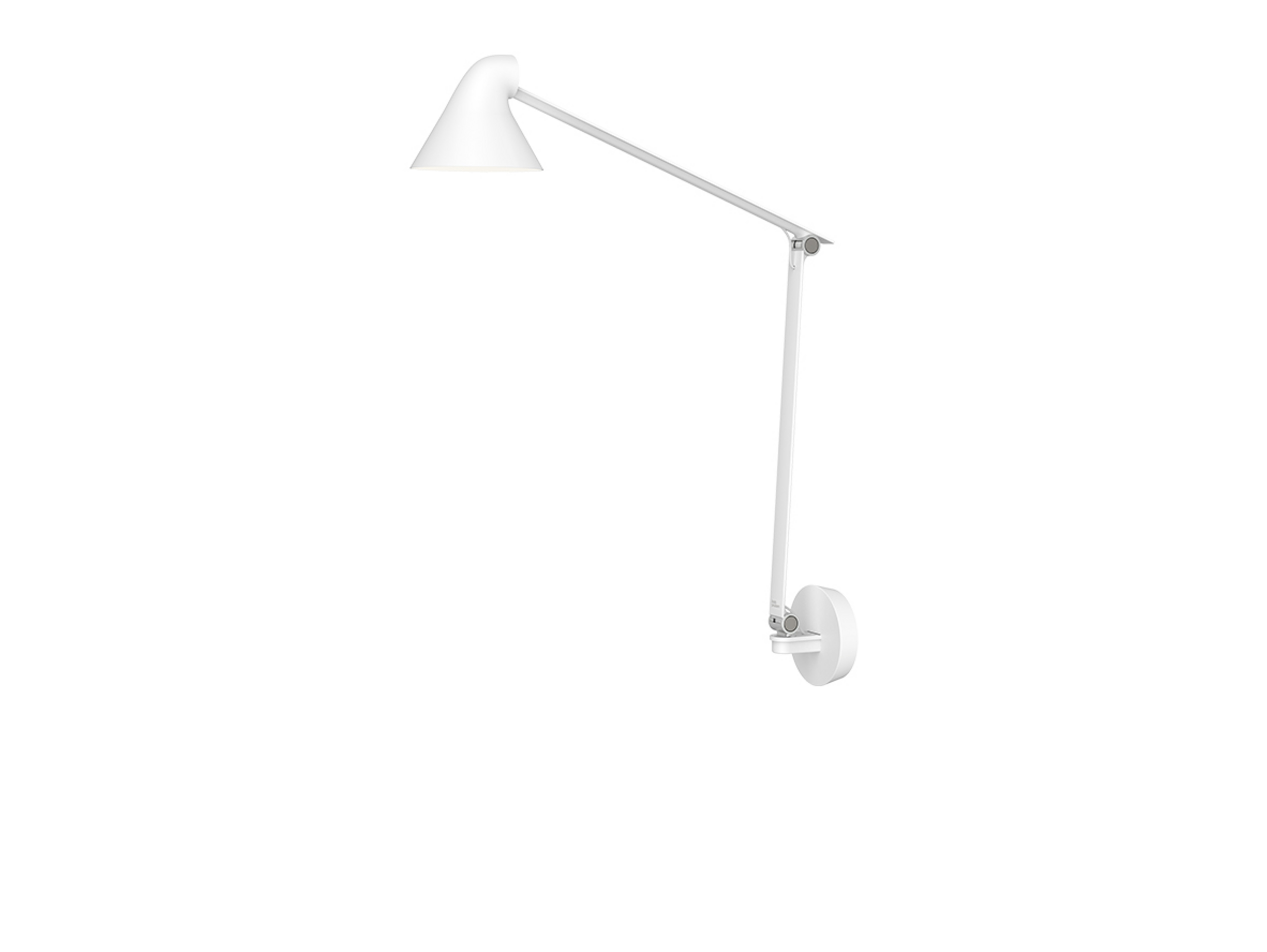 NJP Box LED Wall Lamp 2700K HW Long White - Louis Poulsen