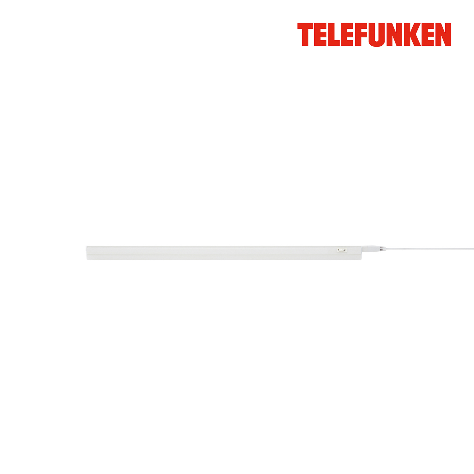 LED underskabslampe Hephaistos, hvid, længde 57 cm
