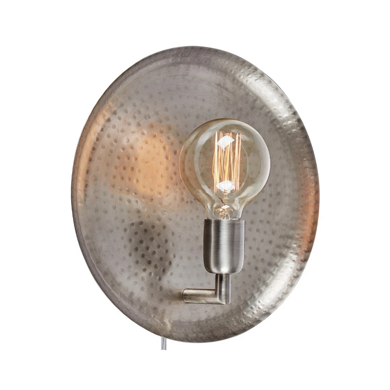 Markslöjd - Dolium Wall Lamp Antique Silver