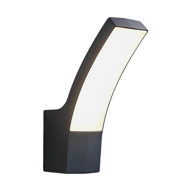 Lindby – Ilvita Außen Wandleuchte Anthracite