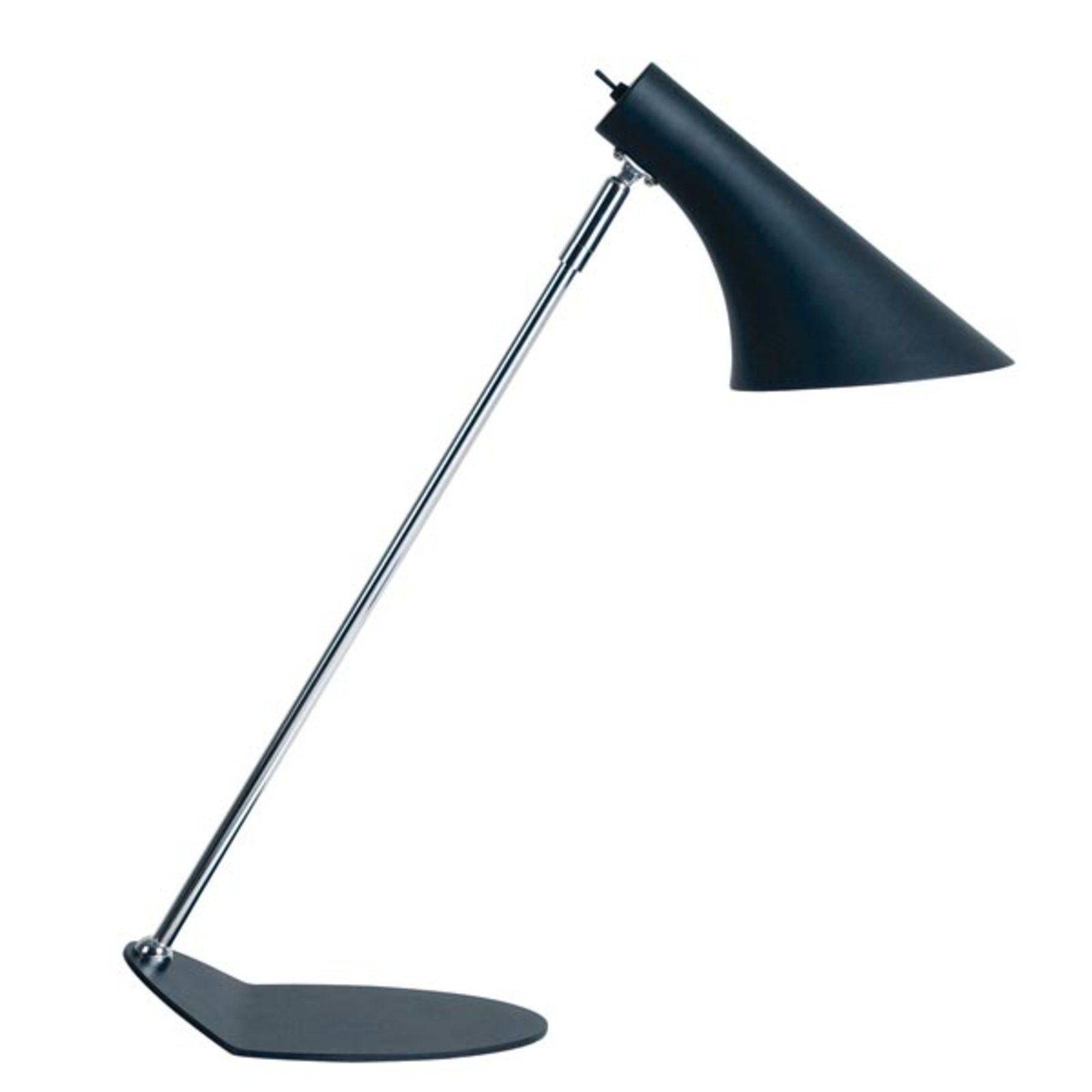 Stolní lampa Vanila, nastavitelná, černá