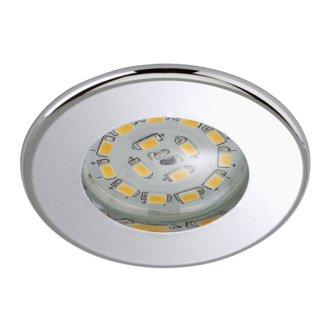 Spot encastré LED Nikas IP44