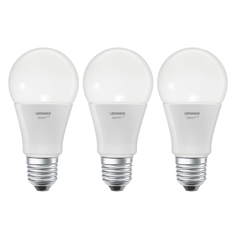 LEDVANCE SMART+ WiFi E27 9W Classic CCT 3er