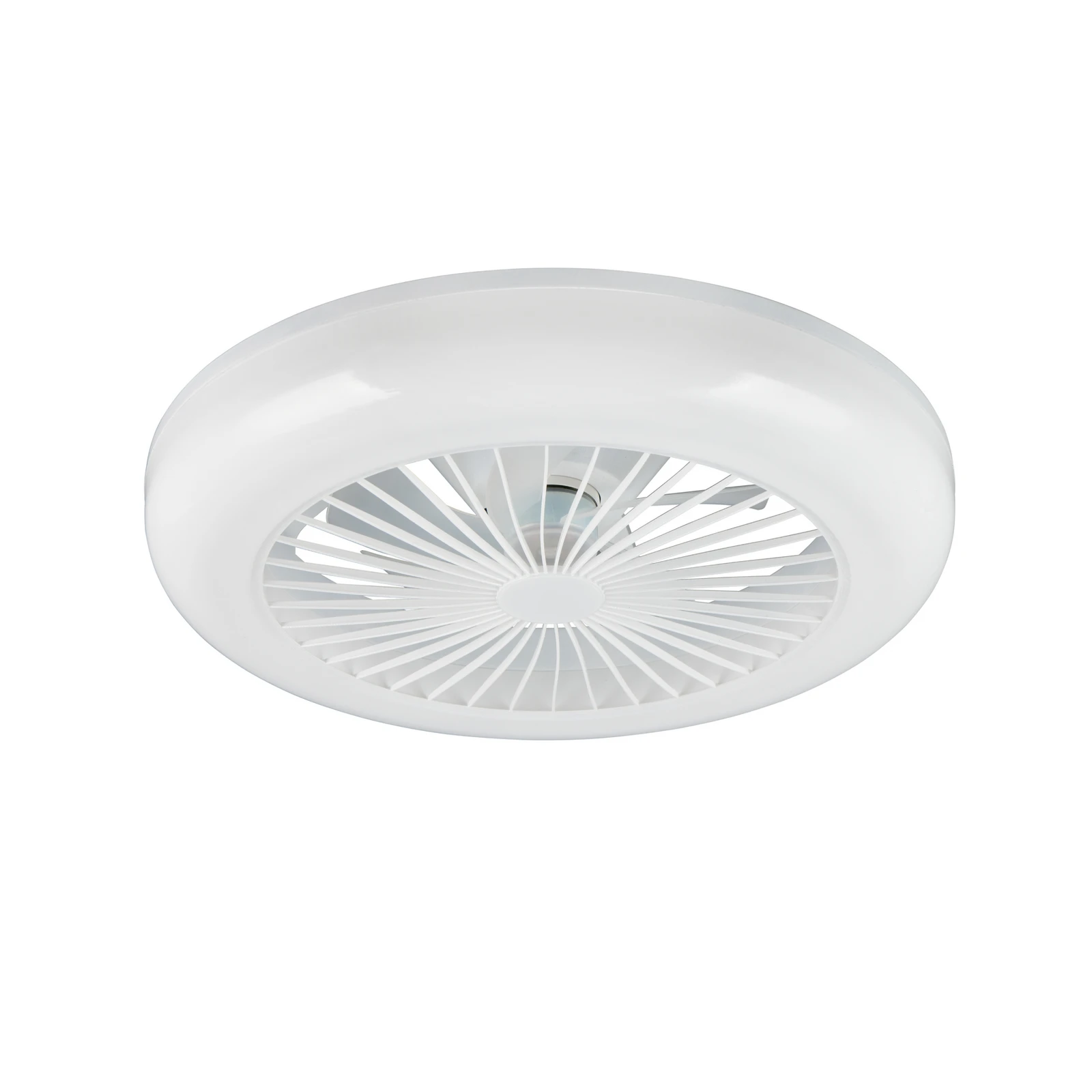 LED-Ventilator Mora, DC, leise, Ø 45 cm, CCT, Fernbedienung