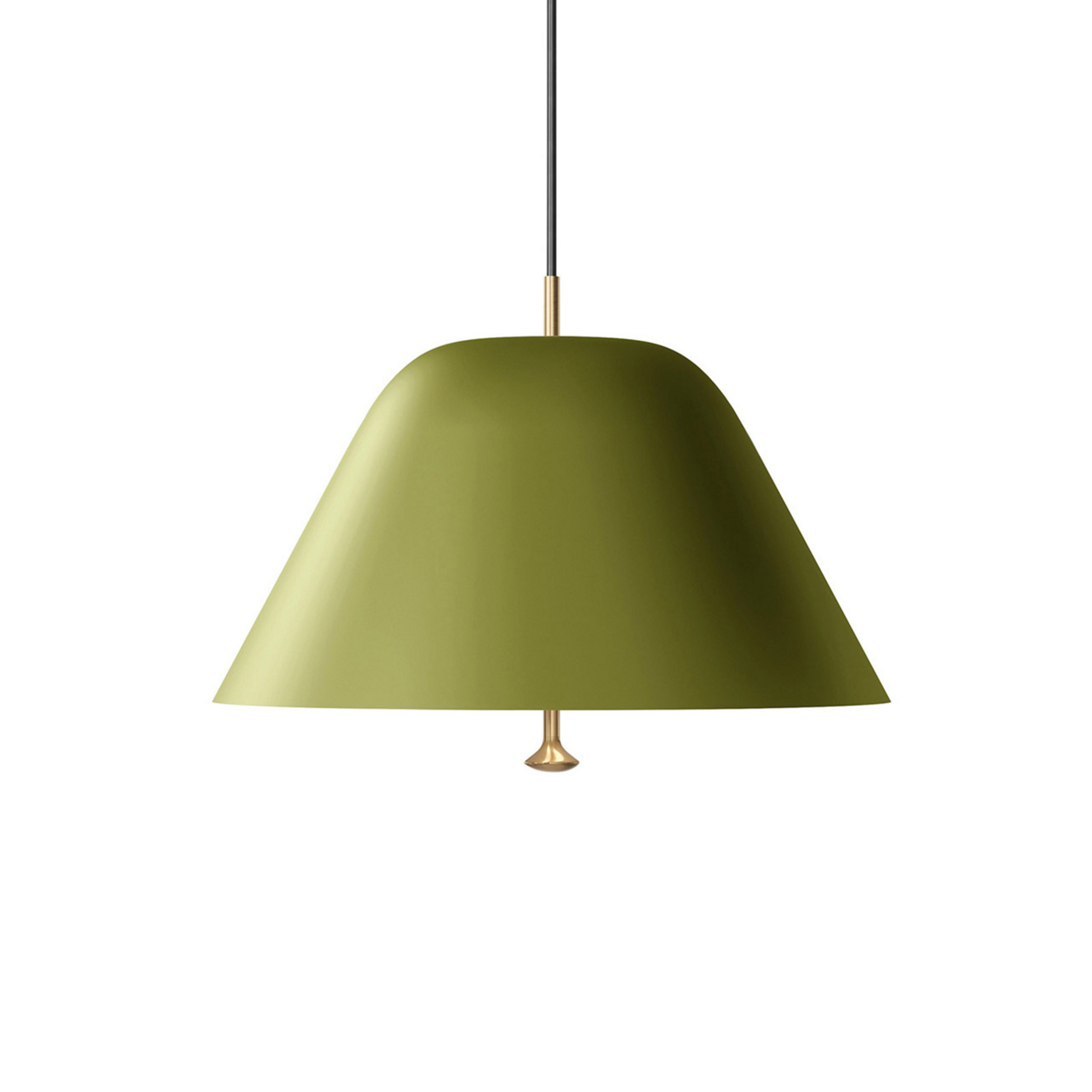 Levitate Suspension 40 Sage Green Brass - Audo Copenhagen