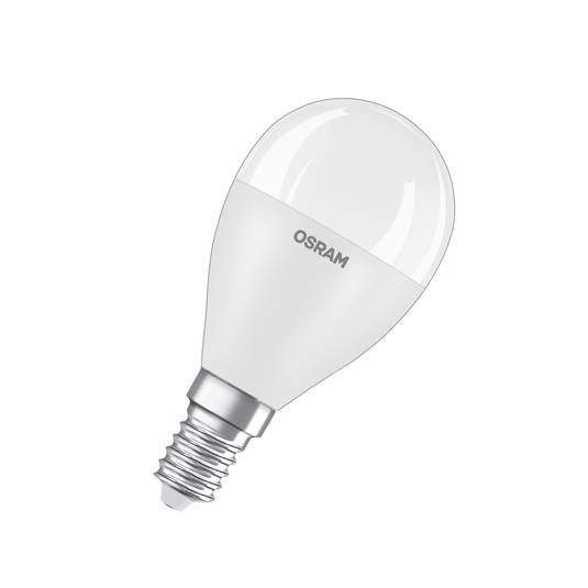 OSRAM LED Classic Star, goutte, mat, E14, 7,5 W, 2.700 K