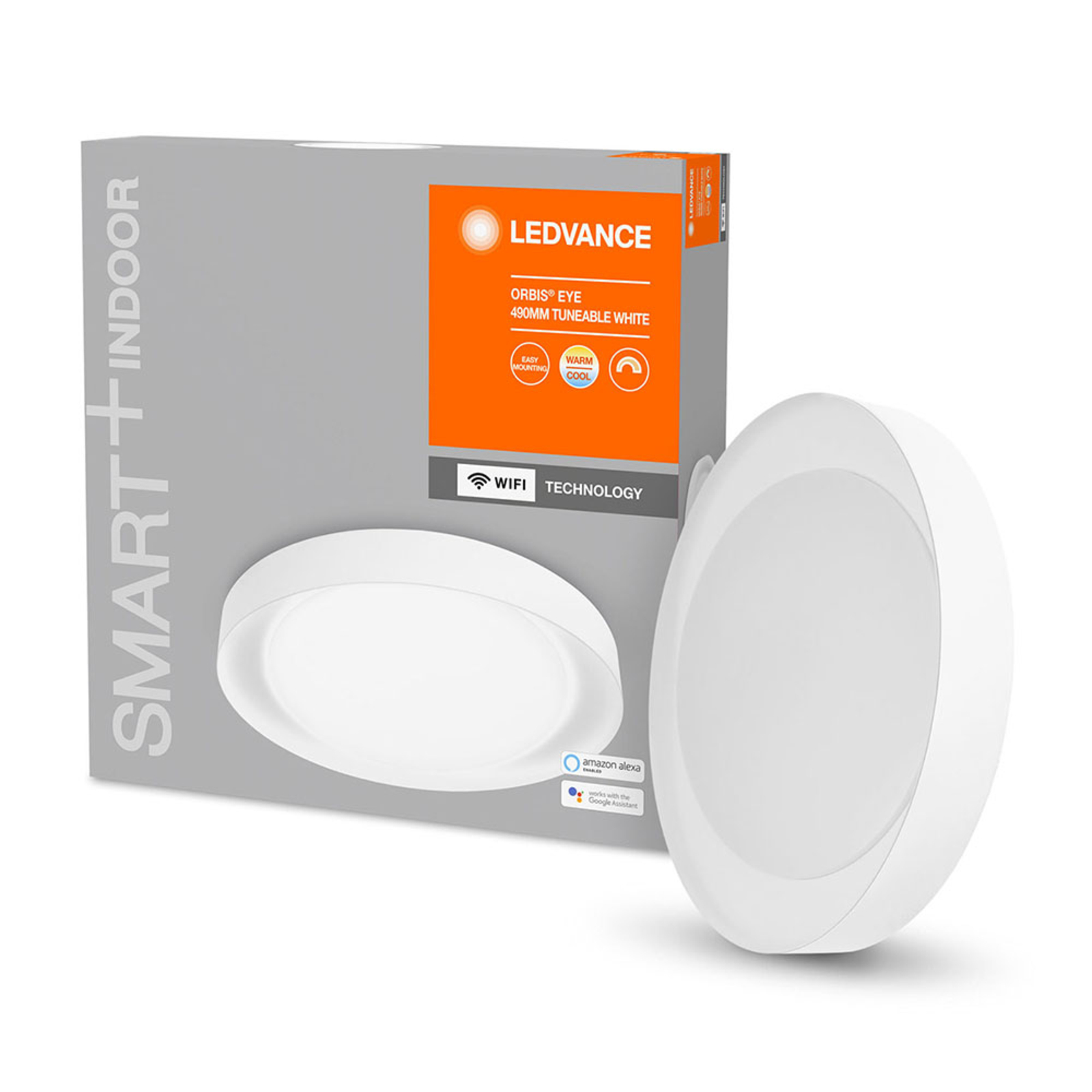 LEDVANCE SMART+ WiFi Orbis Eye CCT 49cm blanc