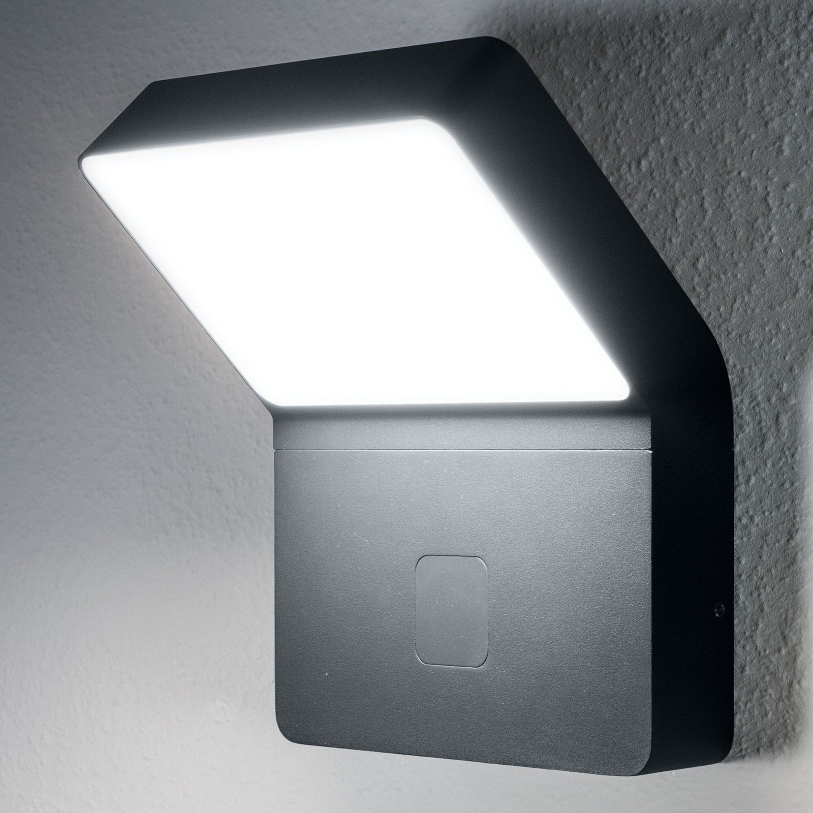 Applique murale extérieure à capteur LED OSRAM ENDURA STYLE WIDE gris foncé