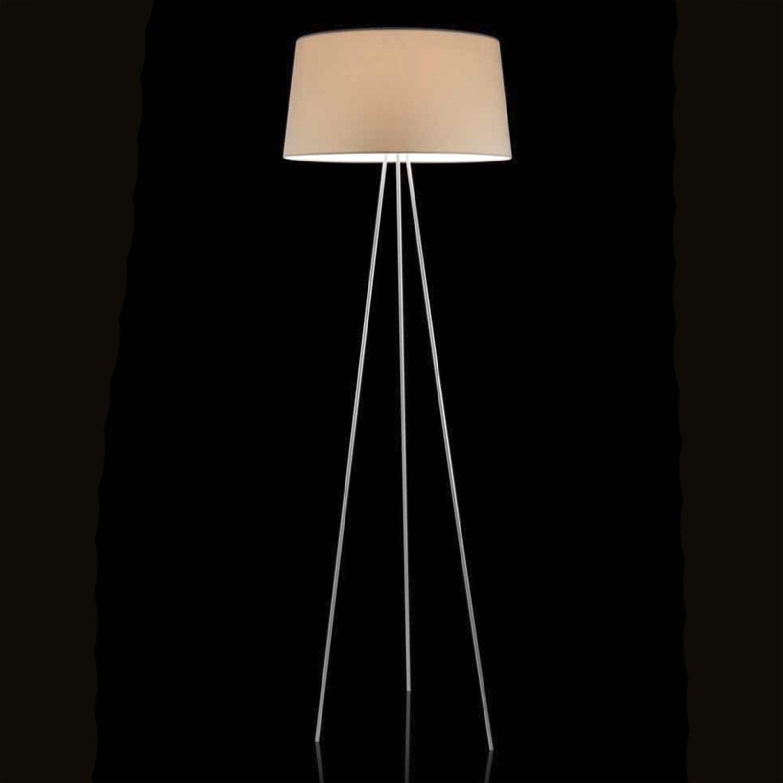 kdln Tripod floor lamp, height 175 cm, dimmer