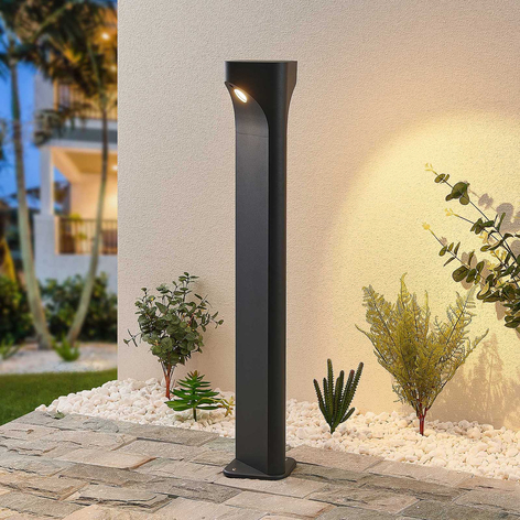 Lucande Valdeta LED-Wegelampe, Höhe 80 cm