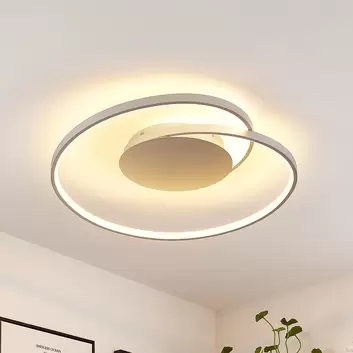 Lucande Serpentina plafonnier LED, dimmable