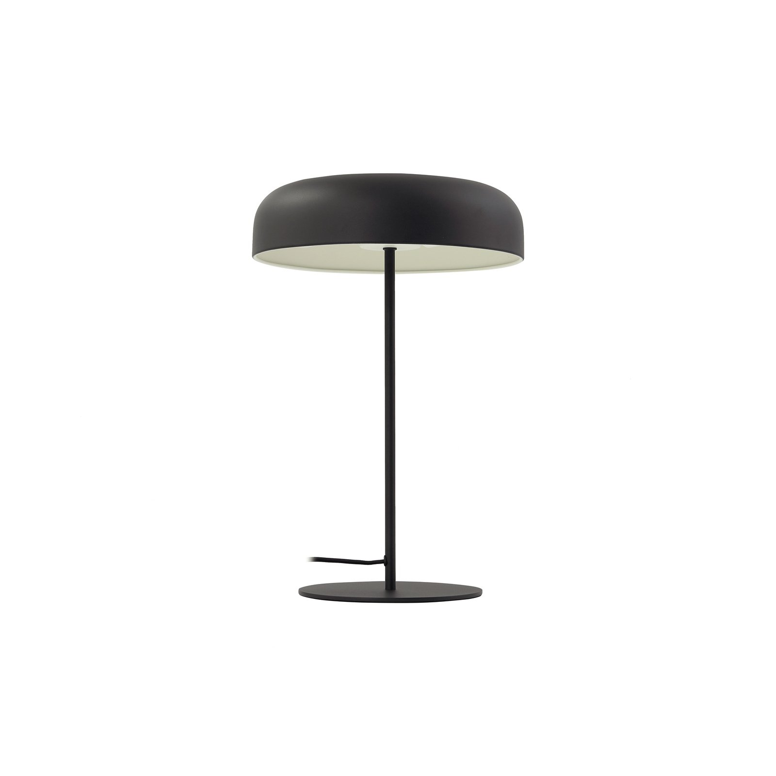 Lindby Edion bordlampe, sand svart, metall