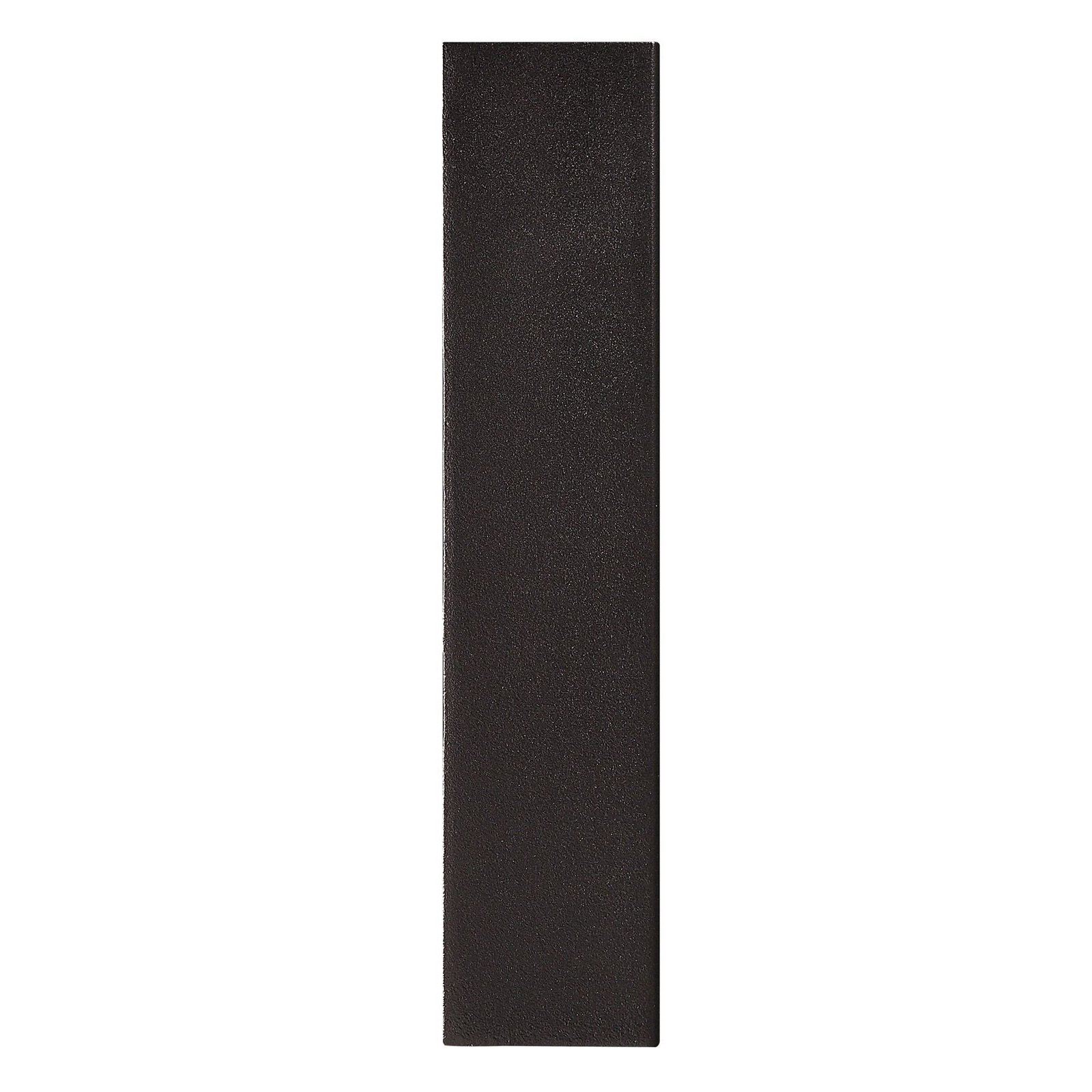 LED outdoor wall lamp Fold Seaside up/down, 15 x 21 cm, black