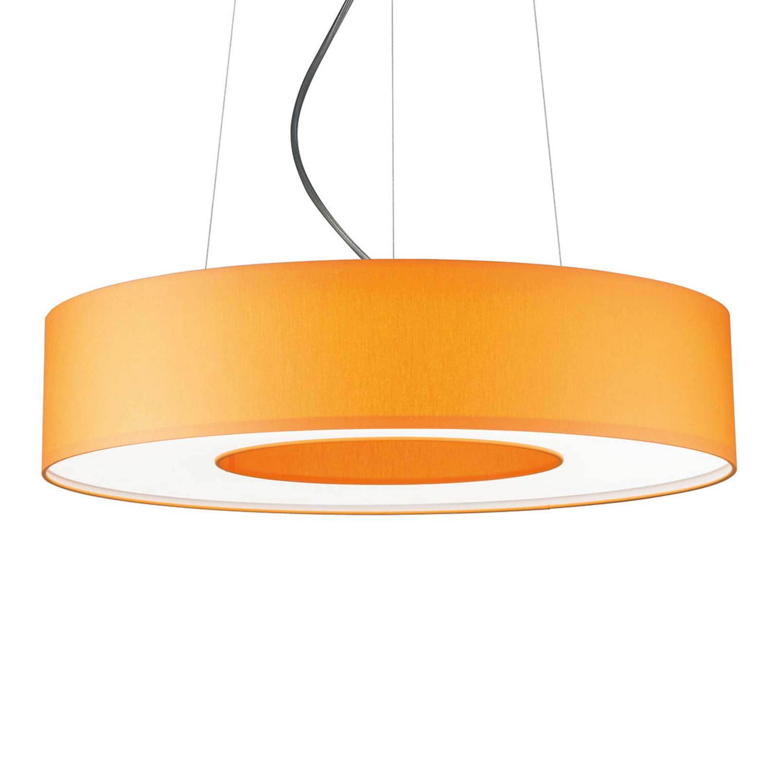 Suspension LED Donut dimmable 22 W orange